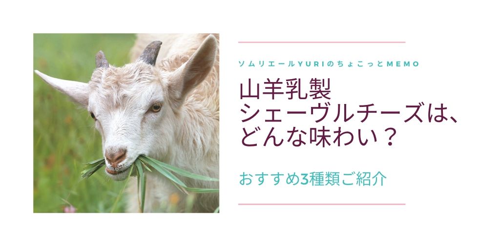 山羊乳製シェーヴルチーズは、どんな味わい？おすすめ3種類ご紹介 | ソムリエールYURIのちょこっとMEMO